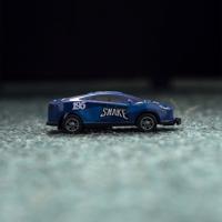 4L Kaskadérské skákací autíčko - modré