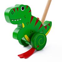 Bigjigs Toys Dřevěný jezdík T-Rex