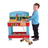 Bigjigs Toys Dřevěný pracovní stůl pro děti