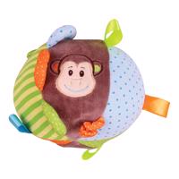 Bigjigs Toys Textilní aktivní koule opička Cheeky