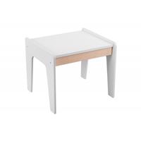 Dětský stolek - bílá/dřevo