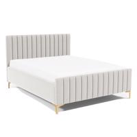 Eka Čalouněná postel SUTRA+ 160x200 cm s dřevěným úložným prostorem, Trinity 2301