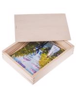 FK Dřevěná krabička na fotografie 15x21 - 25x19x5 cm, Přírodní