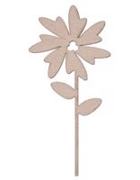 FK Dřevěná ozdoba (květina) - 14x7 cm