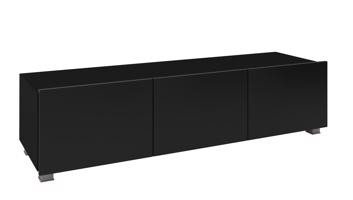 GAB Televizní skříňka LORONA RTV, Černá 150 cm