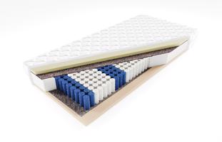 KAC Taštičková matrace s paměťovou pěnou VISCO a elastickou pěnou MERKURY 160x200 cm 20 cm
