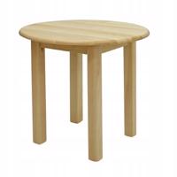 Maxi Stůl z masivu borovice 80 cm