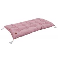 Podlahový polštář na sezení - pudrově růžový