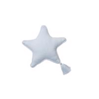 Vankúš hviezdička Twinkle Star Soft Blue