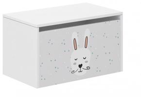 Wood Dětský box na hračky 69 x 40 x 40 cm - Pan králík