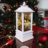 4L Vánoční LED lucerna - sněhulák