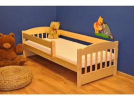 Albatros Dětská postel z masivu Edík 180 x 80 cm - barva Přírodní + PUR matrace a šuplík