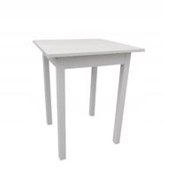 Ali Kuchyňský stůl MINI 60 x 60 cm -  bílá polární / bílá