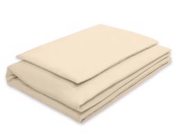 Bavlnená posteľná bielizeň 100x135 - Béžová