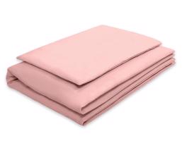 Bavlnená posteľná bielizeň 100x135 - Púdrovo ružová