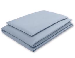 Bavlnená posteľná bielizeň 100x135 - Vintage modrá