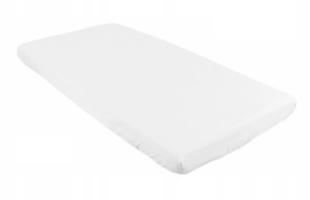 BBL Dětské prostěradlo do postele bavlna - 120 x 60 cm, Bílá