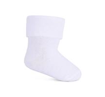 BeSnazzy Kojenecké ponožky 3 - 6 měsíců, bílá, organická bavlna