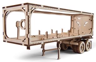 Dede Dřevěná 3D mechanické puzzle - Návěs pro tahač Heavy Boy