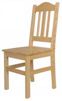Dede Židle z masivu Staník - 4 barvy Lak dřeva: Borovice (přírodní)