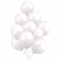 Detenix Bílé svatební balónky - 10 ks