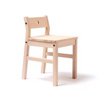 Detská dizajnová stolička s opierkou Saga - buk