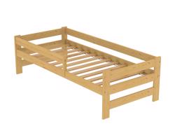 DRW Dětská postel Kouba 180 x 80 cm - Přírodní masiv + rošt zdarma