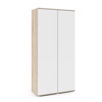 Eka Šatní skříň Trinity 90 cm, bez zrcadla Barva dřeva: Sonoma/Bílá