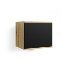 Eka Závěsná skříň Trinity 50 cm Barva dřeva: Dub Artisan/Černá