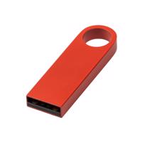 EX Kovový Mini USB flash disk 16 GB, 4x1,2x0,5 cm - více barev Barva kovu: Červená