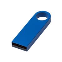 EX Kovový Mini USB flash disk 16 GB, 4x1,2x0,5 cm - více barev Barva kovu: Modrá