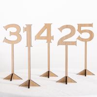 Jmenovky a číslování stolu