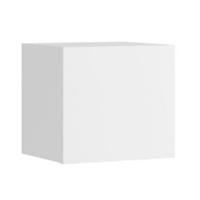 GAB Závěsná čtvercová skříňka Lorona - bílá