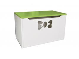 HB Box na hračky - mašle zelená 70cm/42cm/40cm