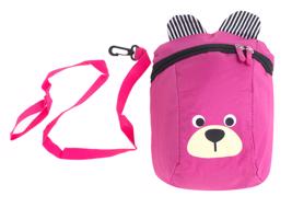 IK První dětský batoh - medvěd růžový