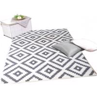 Koberce Kusový koberec Hevus bílá s šedou - 100 x 150 cm