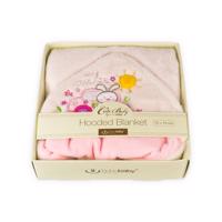 Luc Dárkové balení dětská deka z mikroplyše - béžová/růžová