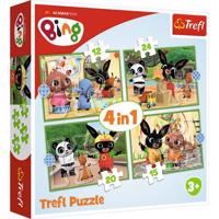 MR Dětské puzzle 4 v 1 - Bing