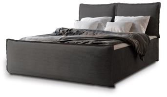 MSL Kontinentální čalouněná postel MONTY (160 x 200 cm) Barva látky: POSO 34