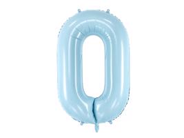 PCo Balónek fóliový "0" - modrá