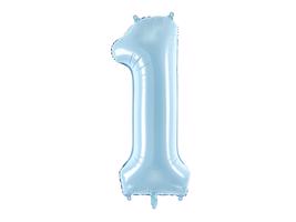 PCo Balónek fóliový "1" - modrá