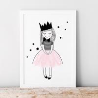 Plakát Pastel - princezna Amálka P010