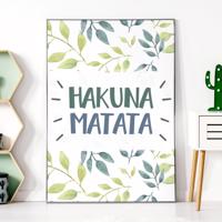Plakát Safari - Hakuna Matata P074