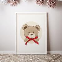 Plakát Teddy - medvídek P008
