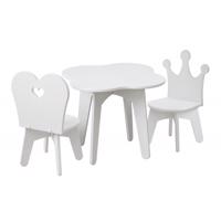 SET dětský stolek + 2 židle - kingdom