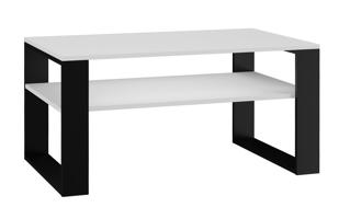 TPS Konferenční stolek MODERN 1P - Bílá / Černá